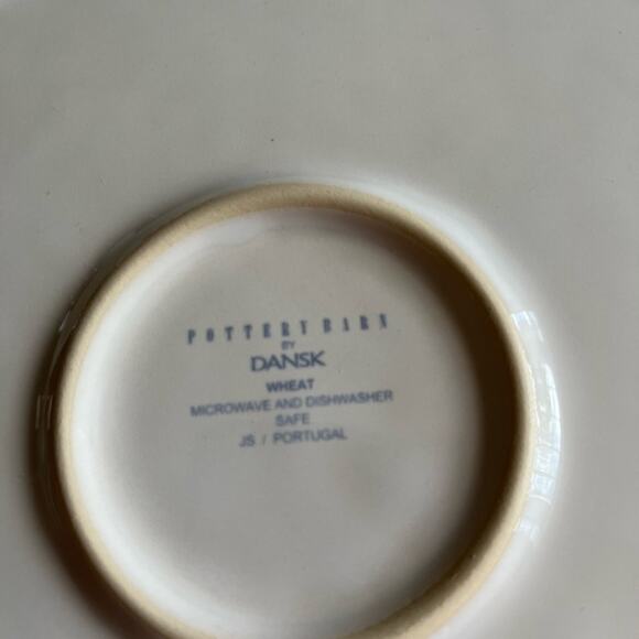 Pottery Barn by Dansk Wheat Platter Made in Portugal - Picture 4 of 7